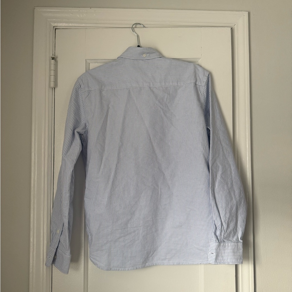 Brandy Melville Blue Striped Shirt - Picture 4 of 4